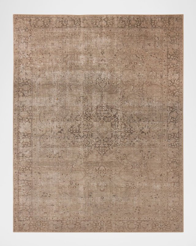 Morelli Natural Power-Loomed Rug, 5' x 8'